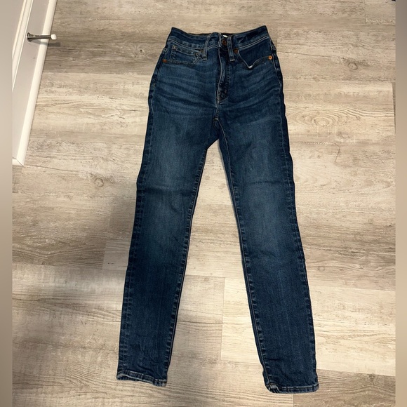 Madewell Denim - Madewell curvy high rise skinny jeans size 25